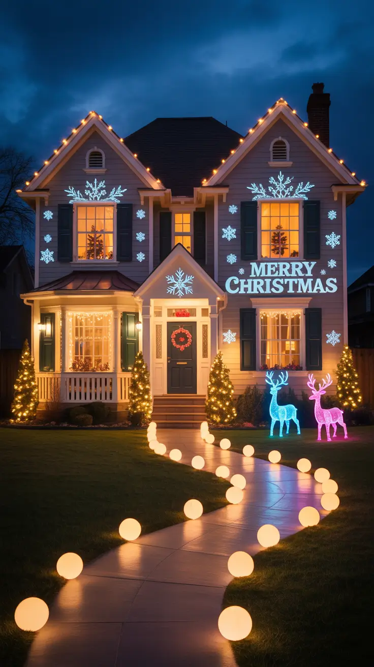 Outdoor Christmas Lights 2025: Stunning Holiday Lighting 33 Ideas for a Magical Home Exterior