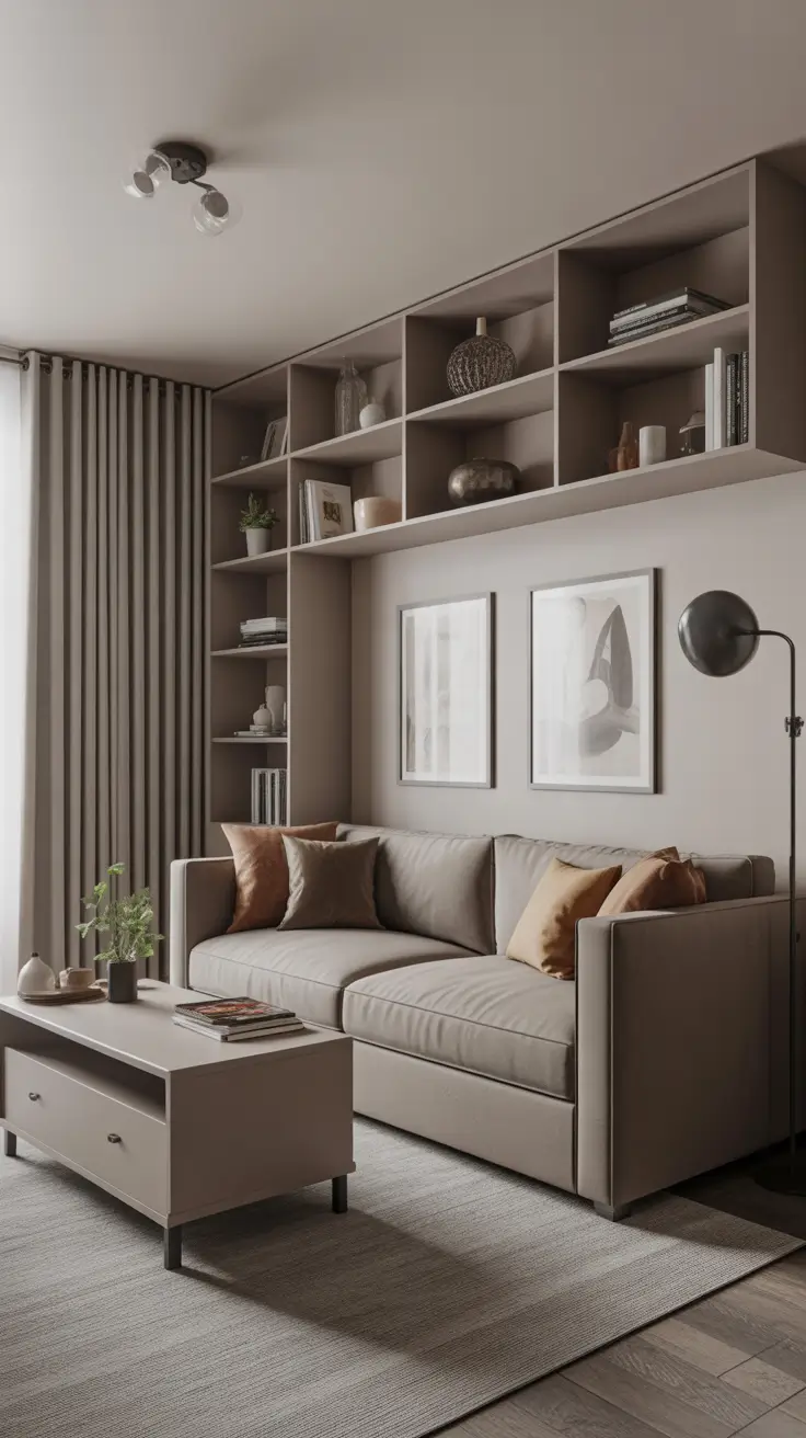 34 Compact Living Room Ideas 2026: Modern Small-Space Designs for Tiny Apartments and Studios