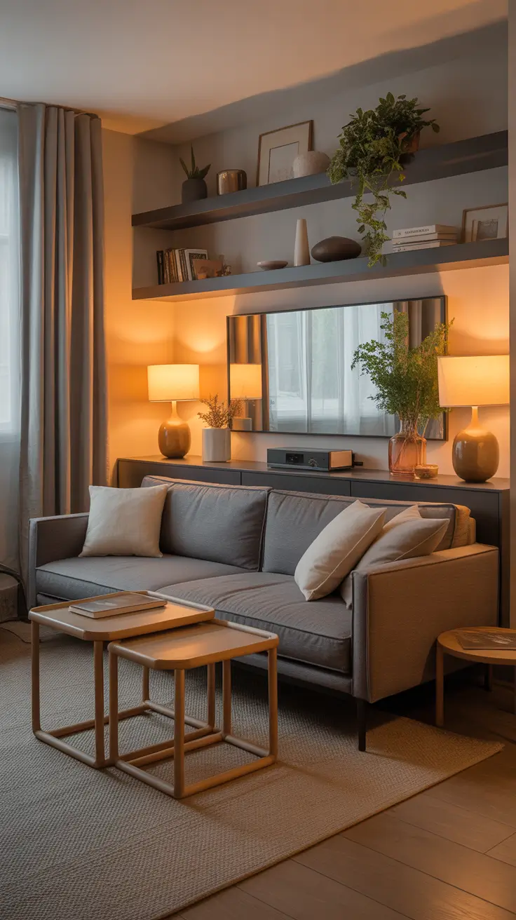 34 Compact Living Room Ideas 2026: Modern Small-Space Designs for Tiny Apartments and Studios