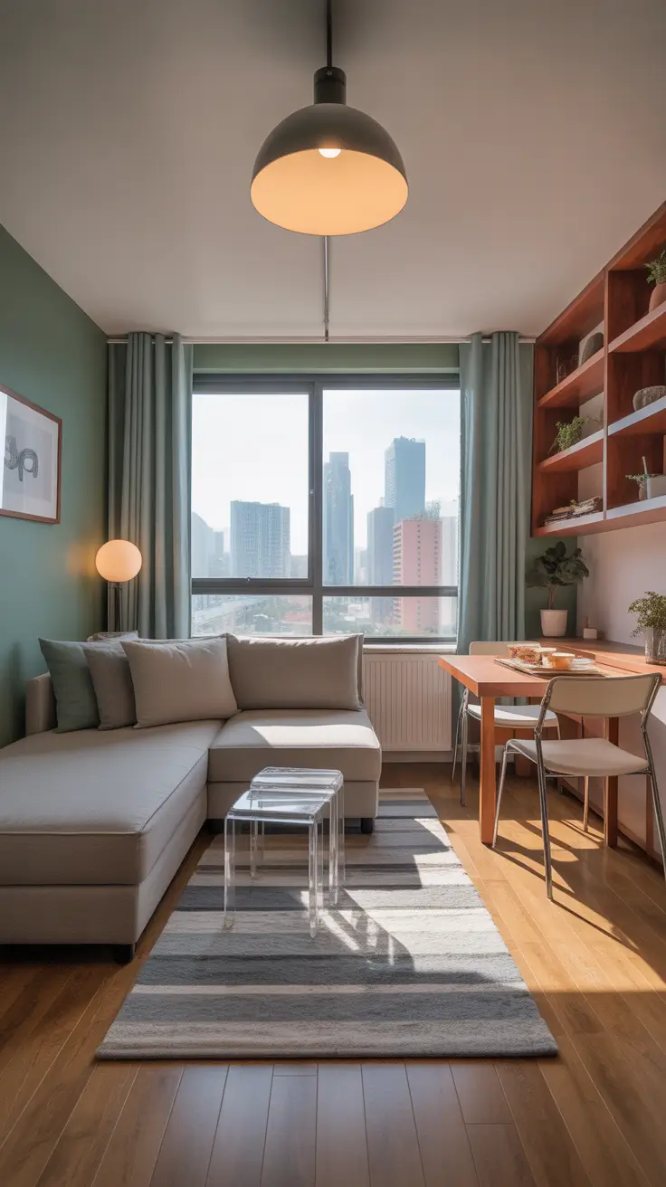 34 Compact Living Room Ideas 2026: Modern Small-Space Designs for Tiny Apartments and Studios