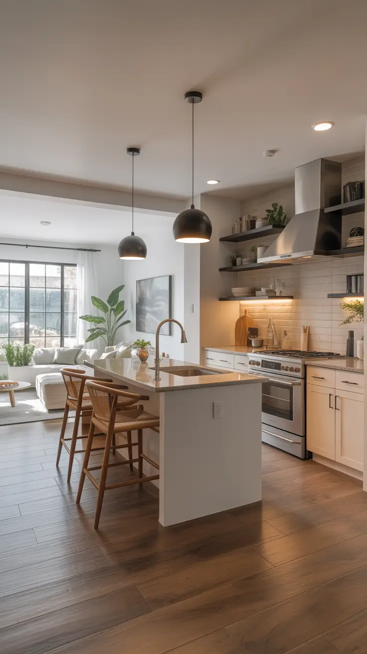 Open Kitchen Remodel Ideas 2026: Modern Layouts, Islands, Colors, and Smart Storage Trends