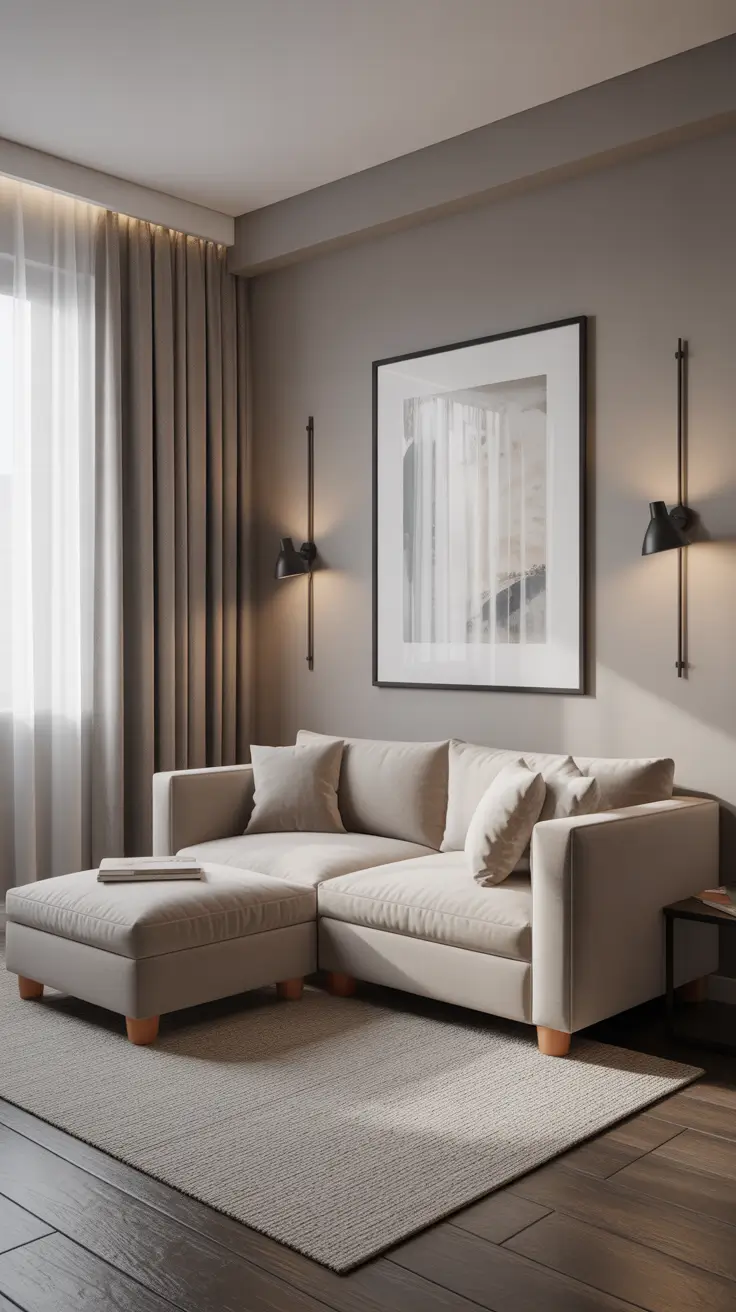 34 Compact Living Room Ideas 2026: Modern Small-Space Designs for Tiny Apartments and Studios