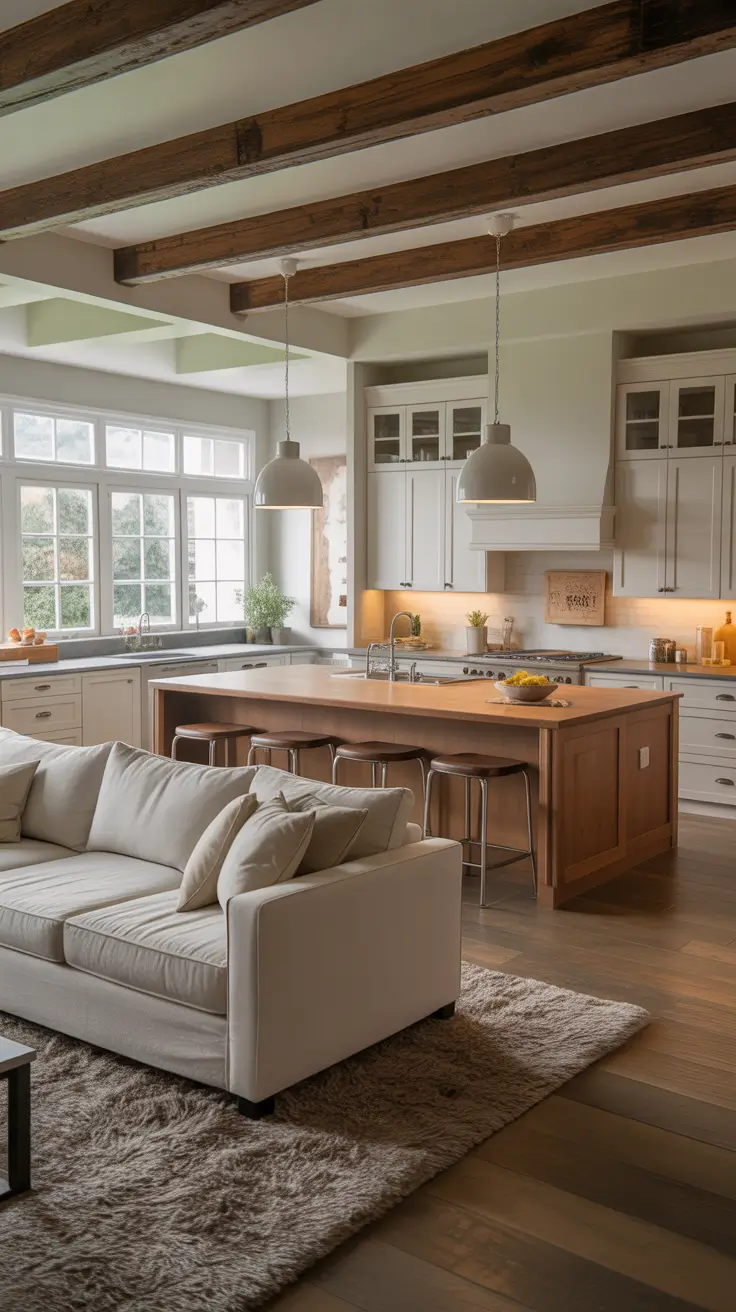 27 Open Kitchen Living Rooms For 2026: Modern Design Ideas, Layouts, and Smart Zoning Concepts