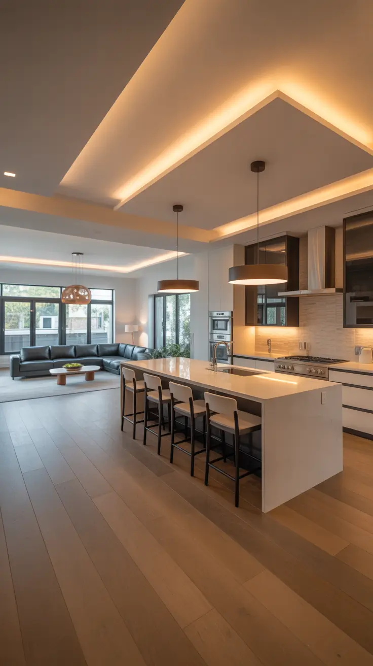 27 Open Kitchen Living Rooms For 2026: Modern Design Ideas, Layouts, and Smart Zoning Concepts