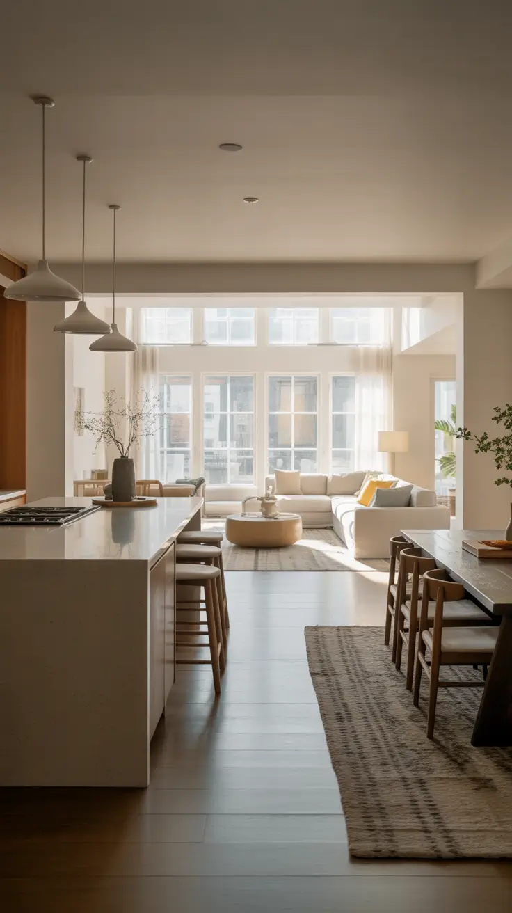 27 Open Kitchen Living Rooms For 2026: Modern Design Ideas, Layouts, and Smart Zoning Concepts