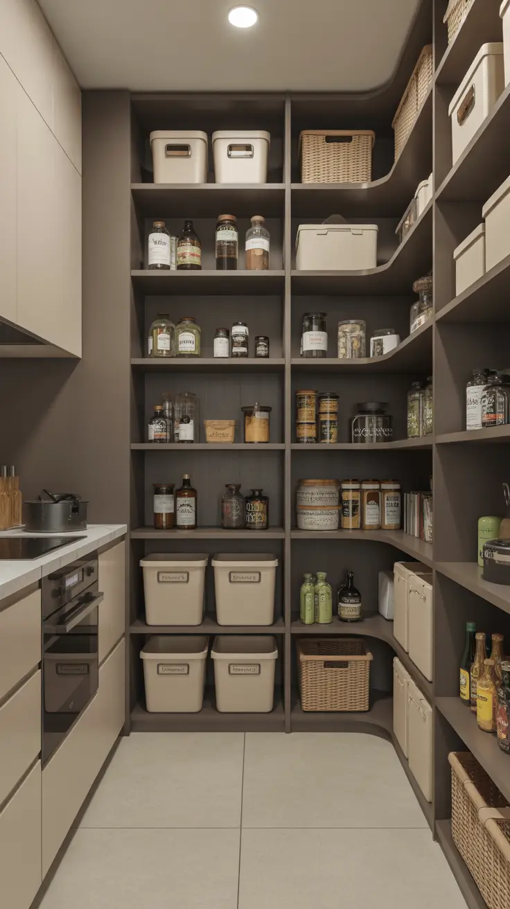 32 Walk In Pantry Ideas 2026: Modern Layouts, Smart Storage, And Future-Ready Designs