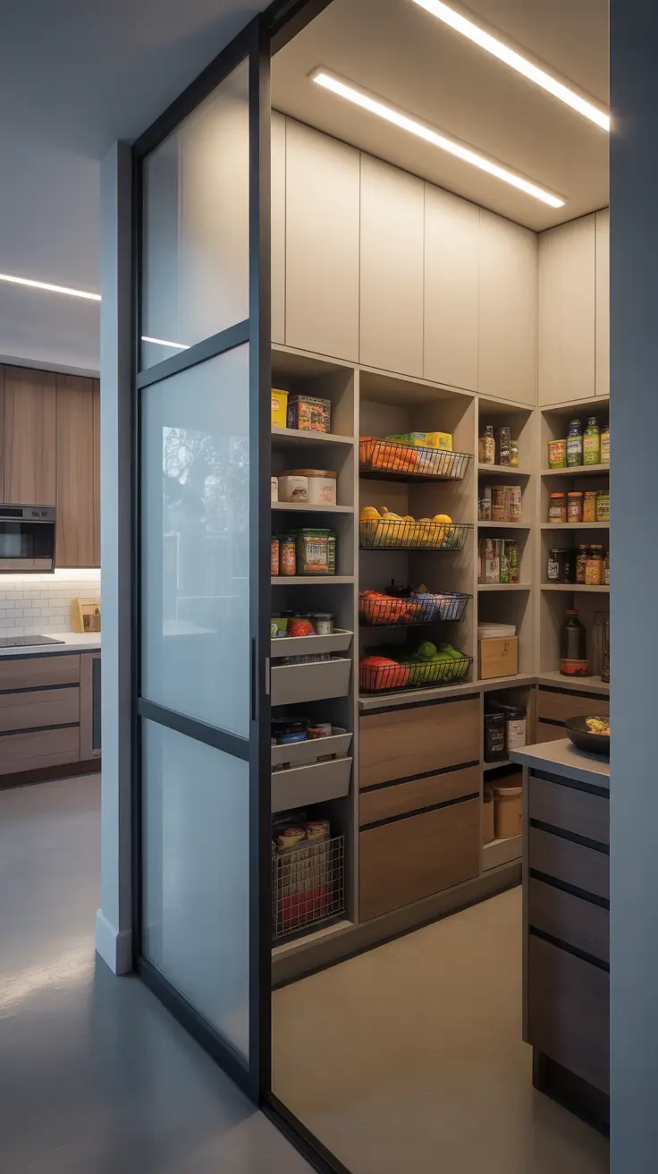 32 Walk In Pantry Ideas 2026: Modern Layouts, Smart Storage, And Future-Ready Designs