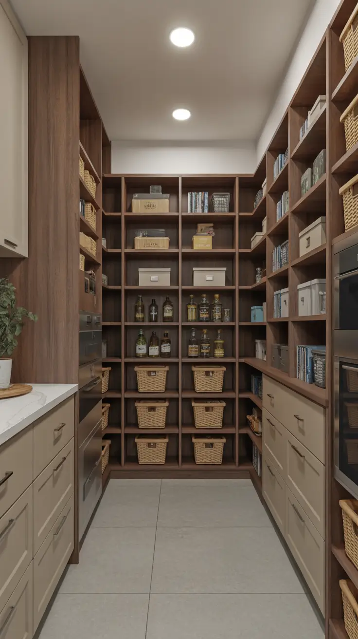 32 Walk In Pantry Ideas 2026: Modern Layouts, Smart Storage, And Future-Ready Designs