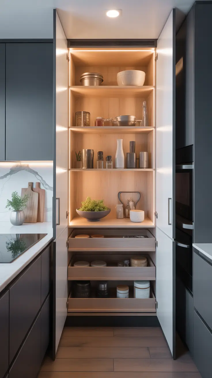 25 Hidden Pantry Ideas 2026 for Modern and Space-Smart Kitchens