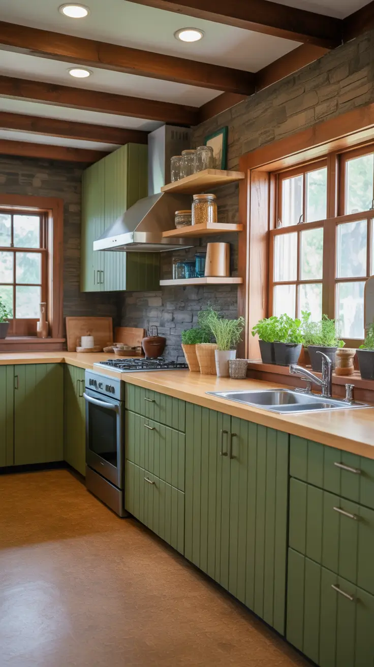 26 Green Kitchen Ideas 2026: Sage, Olive, Dark and Modern Design Inspiration