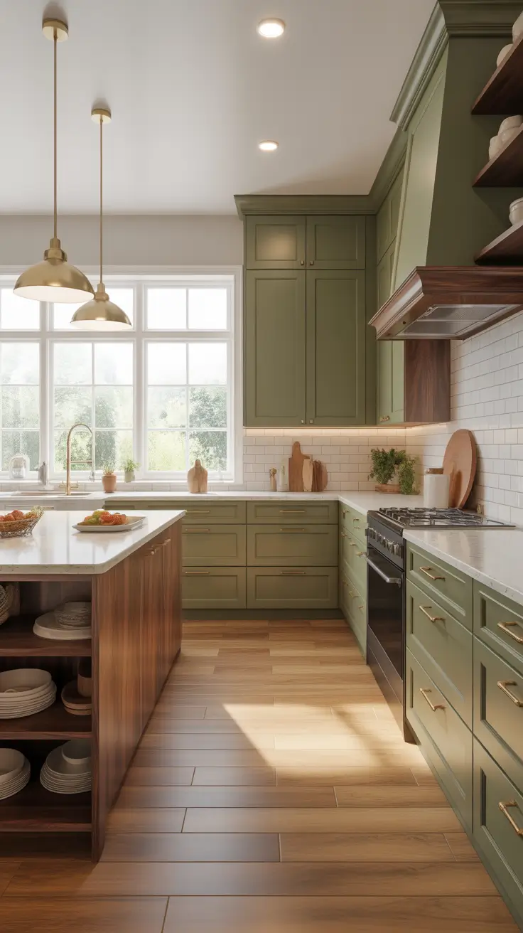 26 Green Kitchen Ideas 2026: Sage, Olive, Dark and Modern Design Inspiration
