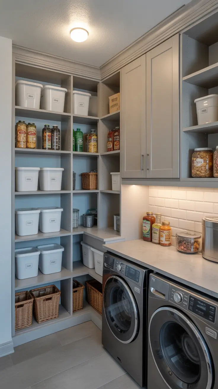Pantry in Laundry Room Ideas 2026: Smart Food Storage, Stylish Combos, and Modern Layouts