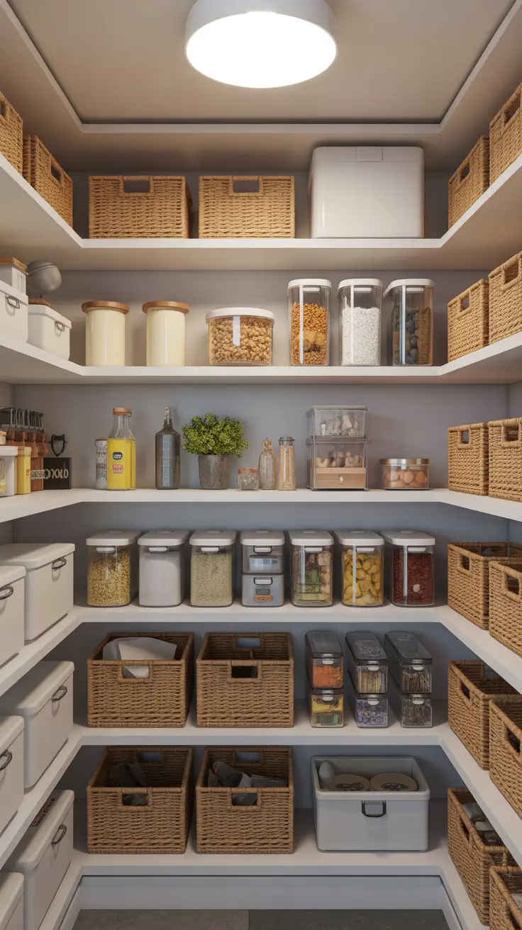 32 Walk In Pantry Ideas 2026: Modern Layouts, Smart Storage, And Future-Ready Designs