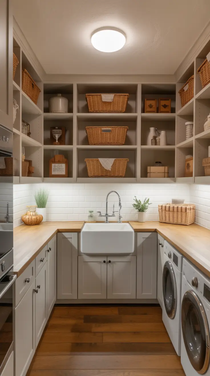 Pantry in Laundry Room Ideas 2026: Smart Food Storage, Stylish Combos, and Modern Layouts