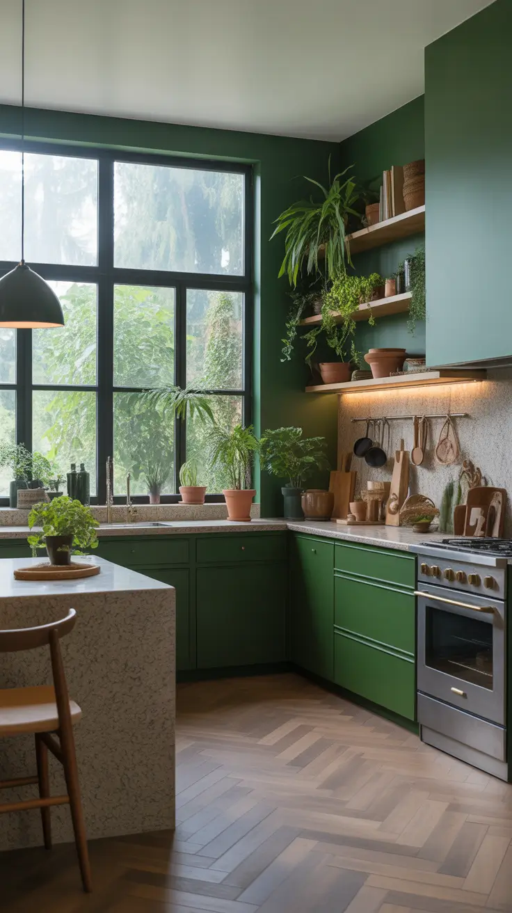 26 Green Kitchen Ideas 2026: Sage, Olive, Dark and Modern Design Inspiration