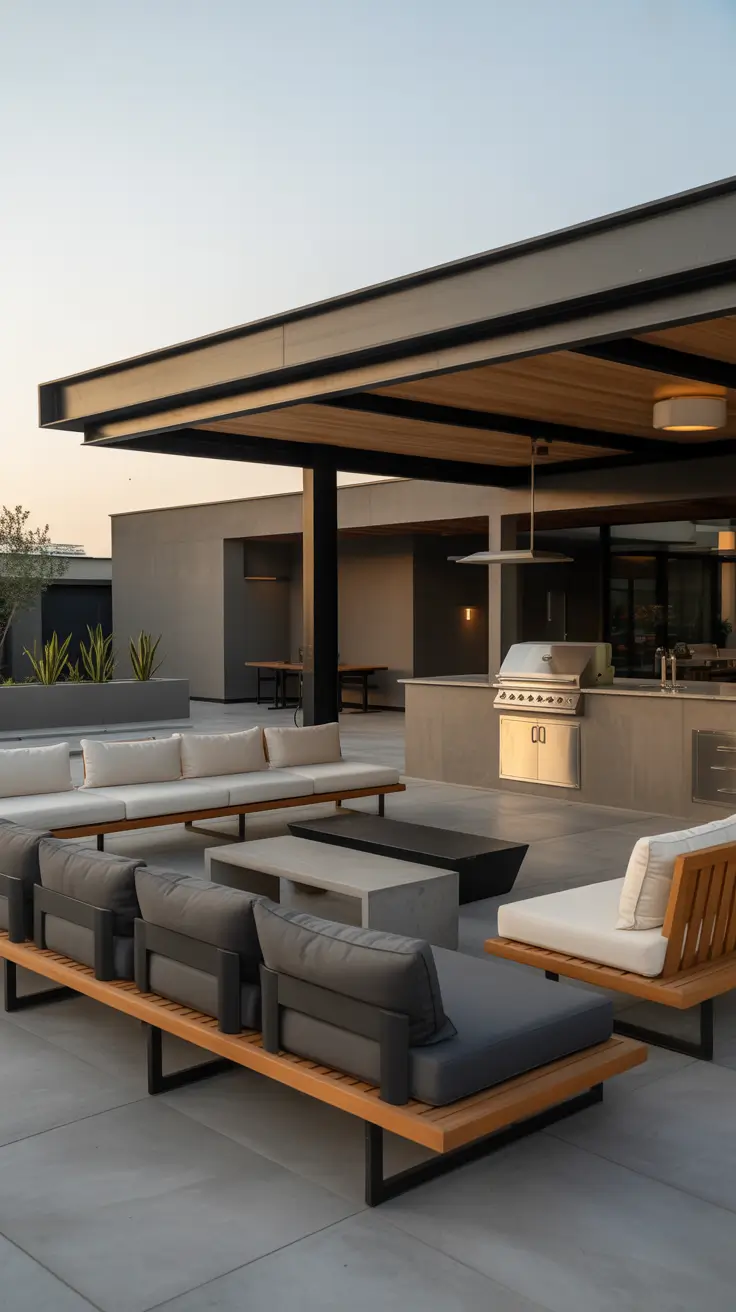27 Outdoor BBQ Area With Roof 2026: Modern Covered Grill, Seating, and Entertaining Ideas