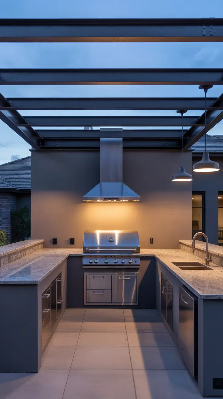 27 Outdoor BBQ Area With Roof 2026: Modern Covered Grill, Seating, and Entertaining Ideas