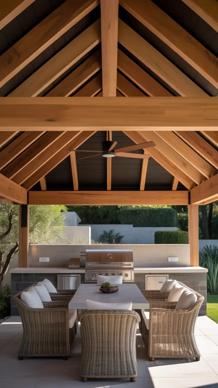 27 Outdoor BBQ Area With Roof 2026: Modern Covered Grill, Seating, and Entertaining Ideas