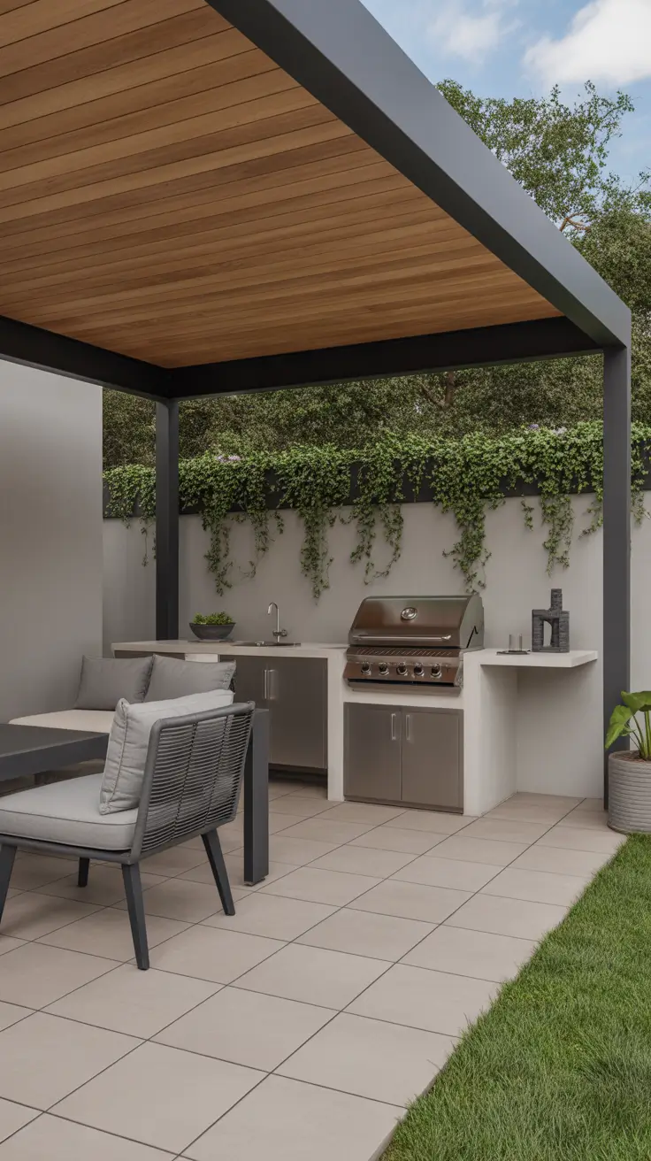 27 Outdoor BBQ Area With Roof 2026: Modern Covered Grill, Seating, and Entertaining Ideas