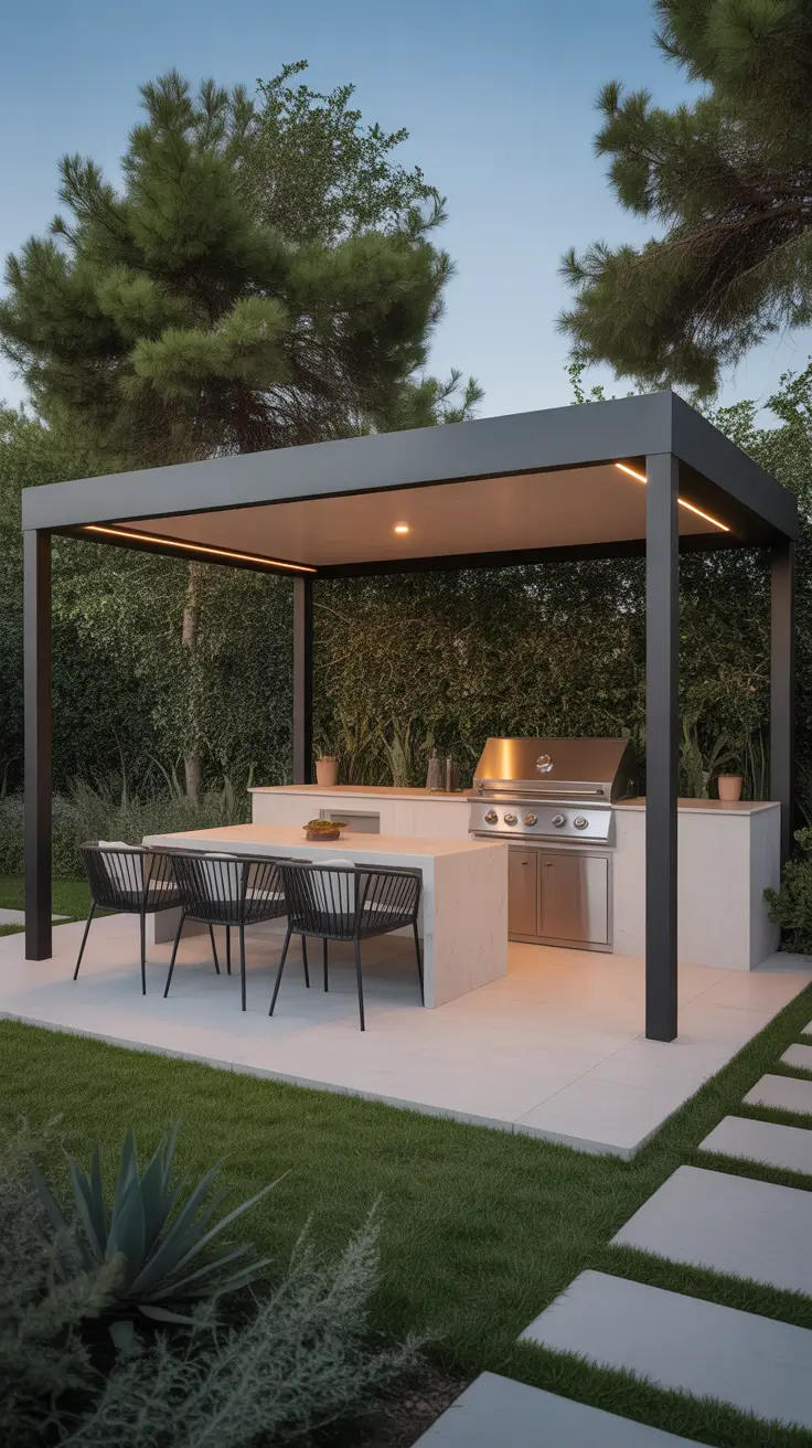 27 Outdoor BBQ Area With Roof 2026: Modern Covered Grill, Seating, and Entertaining Ideas
