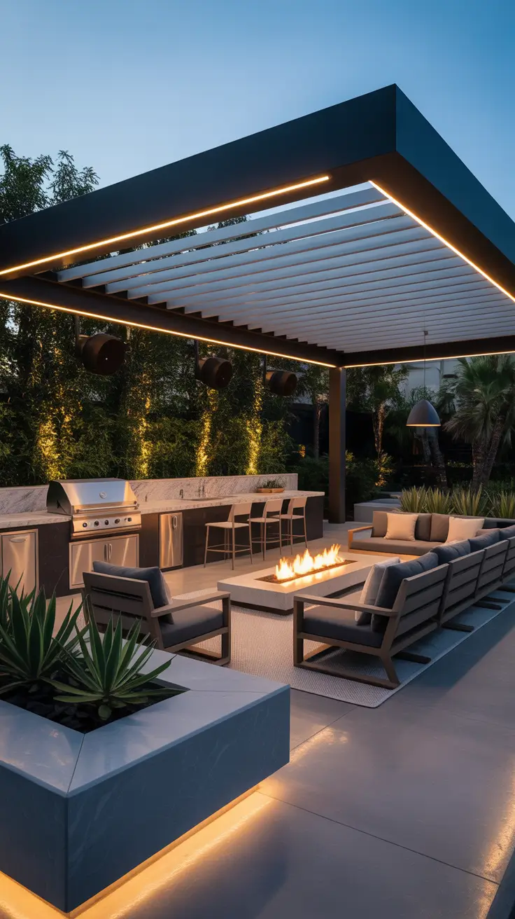27 Outdoor BBQ Area With Roof 2026: Modern Covered Grill, Seating, and Entertaining Ideas
