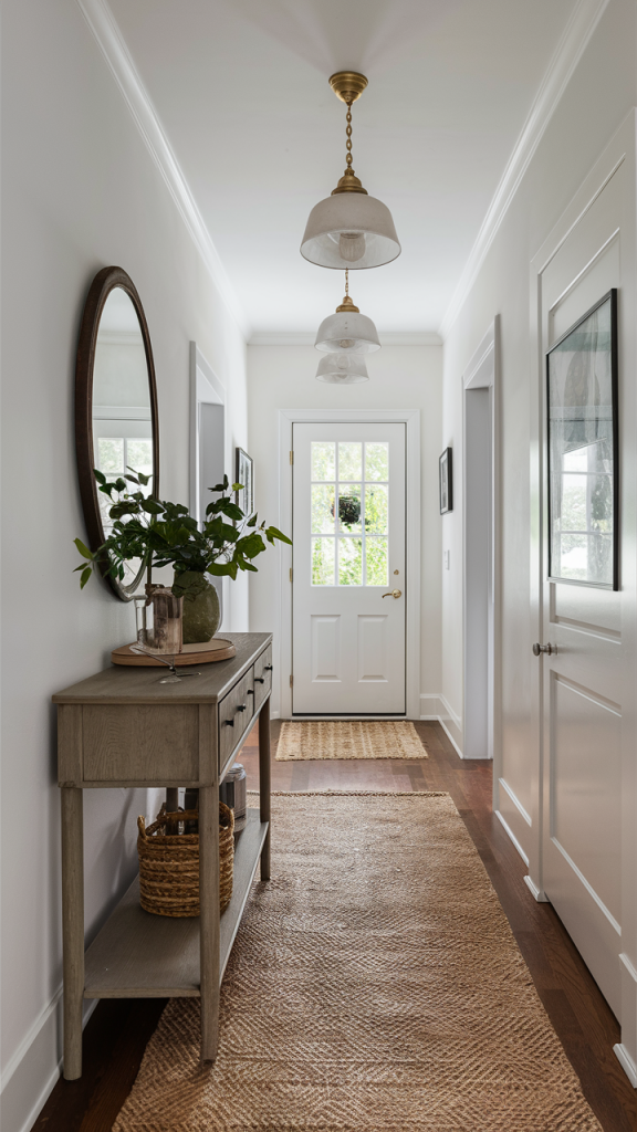48 Creative Design Ideas for Small Entryways: Storage, Furniture ...
