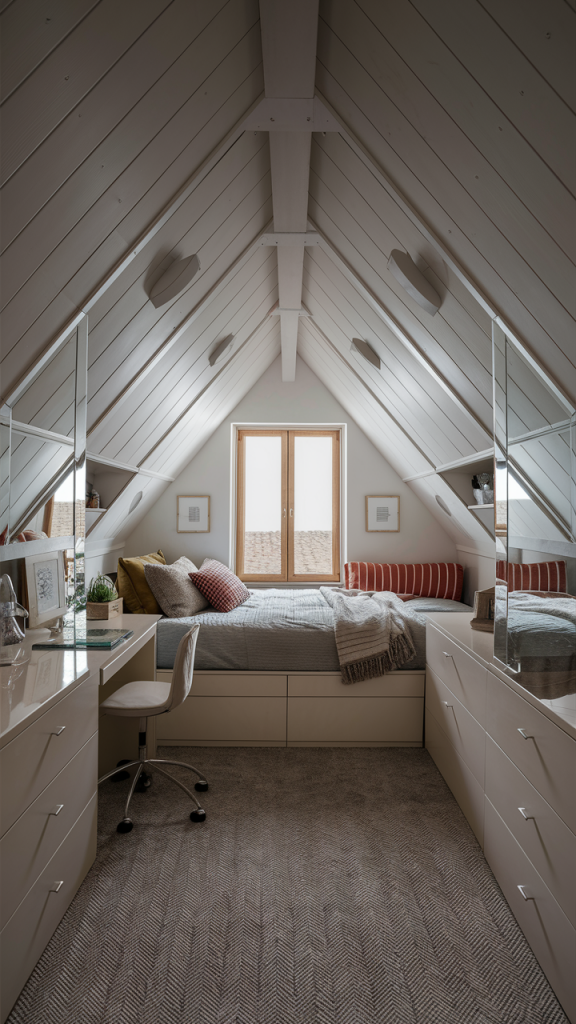 Attic Bedroom Ideas: 23 Cozy Designs for Low Ceilings, Storage, and ...