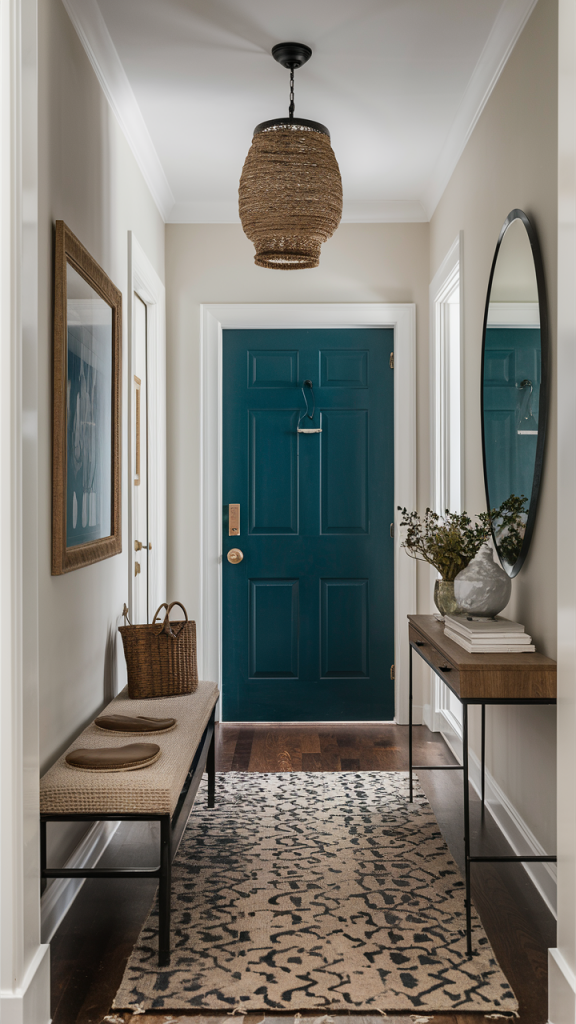 48 Creative Design Ideas for Small Entryways: Storage, Furniture ...