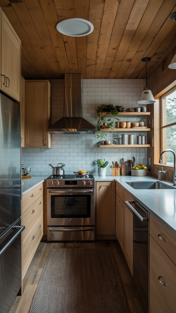 Open Kitchen Mini 20 Mini Kitchen Ideas for Small Spaces - Perfect for Homes, Cabins ...