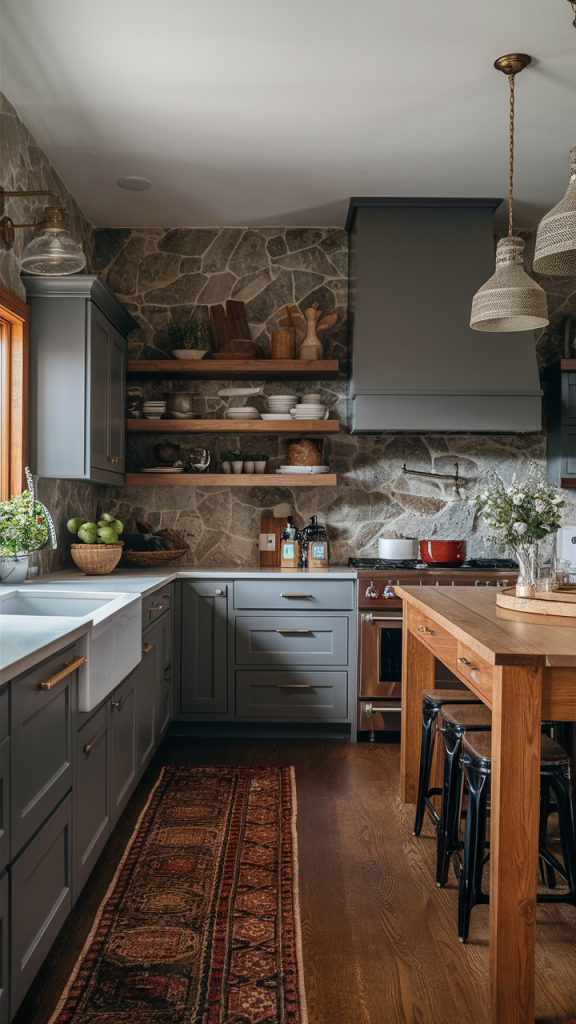 48 Gray Kitchen Ideas: Cabinets, Walls, Countertops, Backsplash & More ...