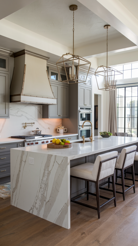 22 Transitional Kitchen Ideas for Modern Interior Design | Cabinets ...