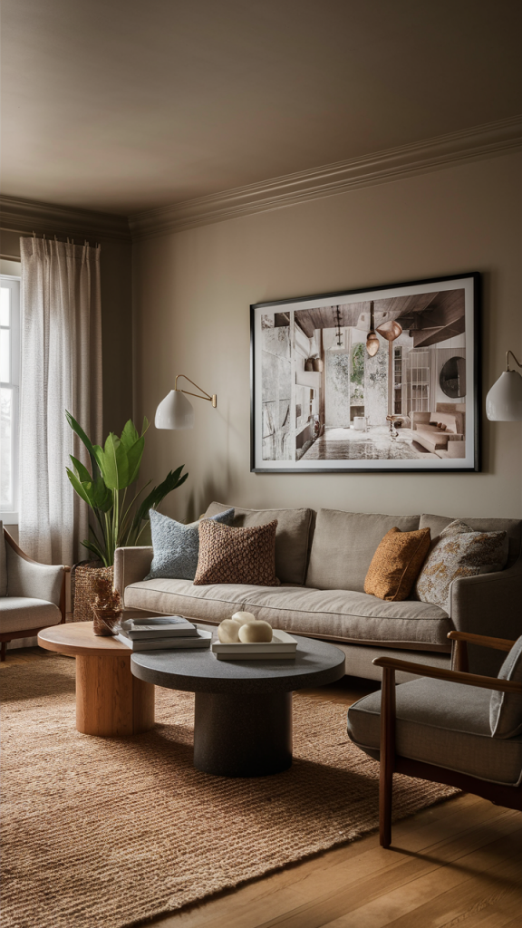 View of 50 Living Room Paint Colors Ideas for Small & Large Spaces | Behr ...