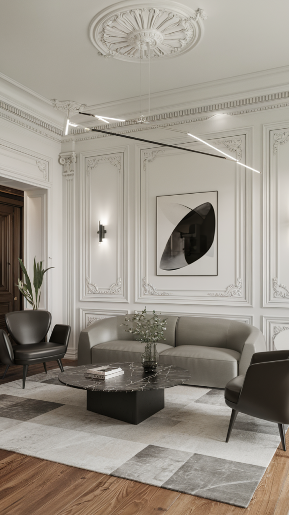 22 Neoclassical Interior Design Ideas: Office, Living Room, Bedroom ...
