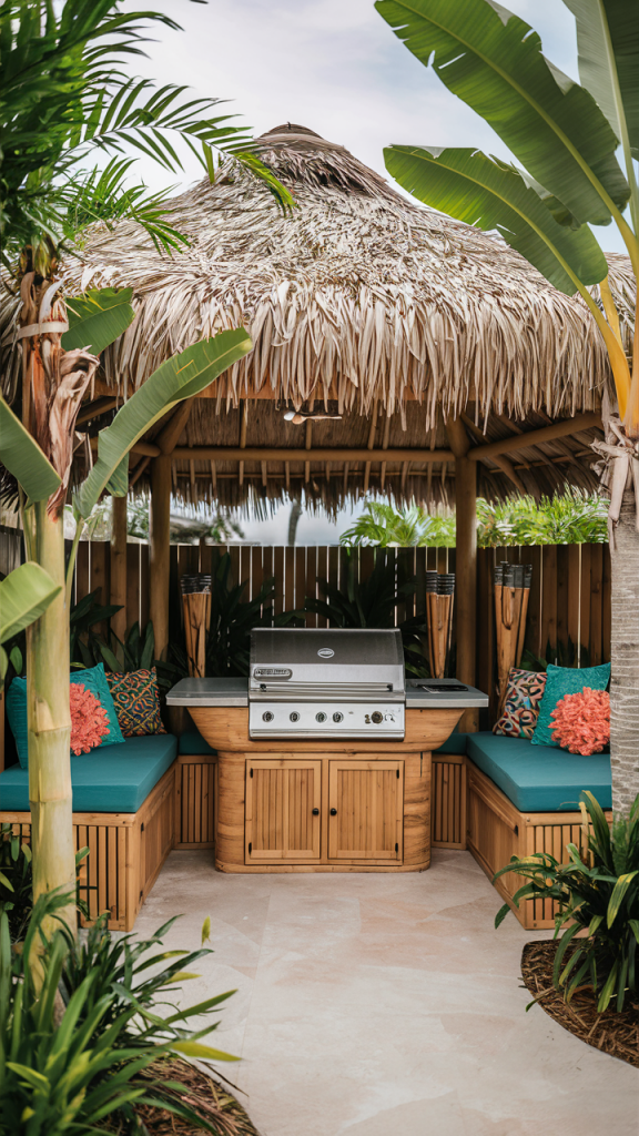 18 Stunning Outdoor BBQ Area Ideas with Roof - Perfect Rooftop Designs